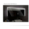 Koupelnové zrcadlo s LED podsvětlením 120x100cm SYDNEY