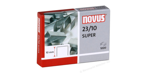 Drátky do sešívaček NOVUS 23/10 1000ks