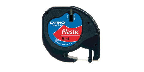 DYMO páska LetraTag 59424 - červená 