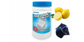 WC sáčky Blue Magic Aut Sachets LEMON v dóze 20ks tablety do chemického WC
