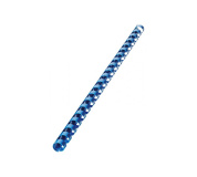Plastový hřbet vazací pr.12mm 100ks modrá pro plastovou vazbu , kroužková vazba