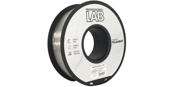 Profesional Lab Filament PLA transparentní 1.75mm 1kg