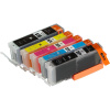 Sada Canon CLI571, PGI570, XL Black / Cyan / Magenta / Yellow + PGI570 XL Black MULTIPACK ,1x23ml+4x12ml