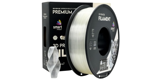 Smart Print Filament HS-PLA transparentní 1.75mm 1kg