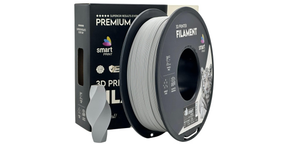 Smart Print Filament PLA matte šedá 1.75mm 1kg