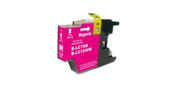 Brother LC1240 červená 19ml kompatibilní inkoustová kazeta LC 1240,LC-1240,PRINT IT Brother LC-1240 Magenta 