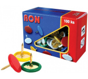 Připínáčky barevné RON 224 100ks