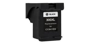 HP CC641XL č.300XL černá 20ml ,kompatibilní 