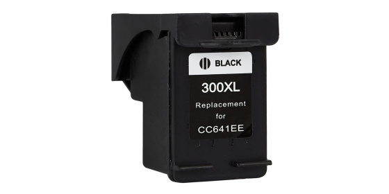 HP CC641XL č.300XL černá 20ml ,kompatibilní 