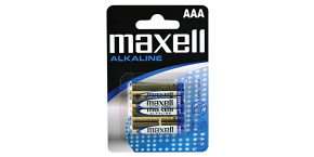 Baterie alkalická, LR-3, AAA, 1.5V, Maxell, blistr, 4-pack