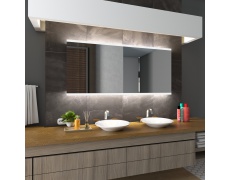 Koupelnové zrcadlo s LED podsvětlením 90x70 cm BRASIL