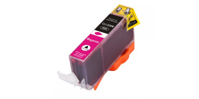 Canon CLI526 M červená S CHIPEM, 11 ml, kompatibilní kazeta