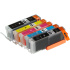 Sada Canon CLI571, PGI570, XL Black / Cyan / Magenta / Yellow + PGI570 XL Black MULTIPACK ,1x23ml+4x12ml