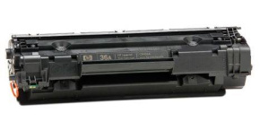 HP CB436 A černá 2000stran kompatibilní toner CB 436 , CB436A CRG713, Kompatibilní toner HP CB436A, 36A, KA print