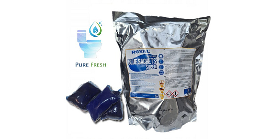 WC sáčky Blue MagicPURE FRESH LEMON 80ks tablety do chemického WC