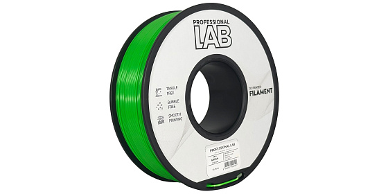 Professional Lab Filament ABS+ zelená 1.75mm 1kg