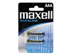 Baterie alkalická, LR-3, AAA, 1.5V, Maxell, blistr, 2-pack