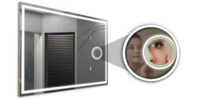 Zvětšovací kosmetické zrcátko osvětlené LED , k LED zrcadlu PREMIUM