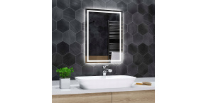 Koupelnové zrcadlo 87x110cm s LED podsvícením ATLANTA
