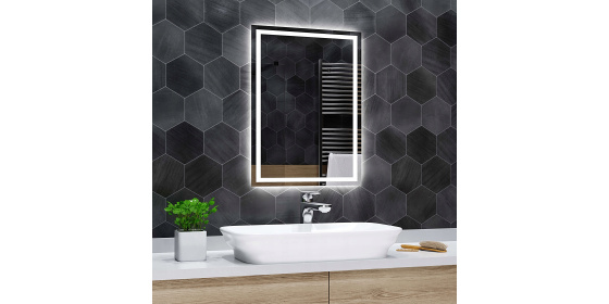 Koupelnové zrcadlo 87x110cm s LED podsvícením ATLANTA