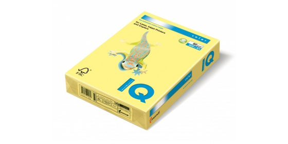 Barevný  papírIQ COLOR YE23 A4 80g světle žlutá 500listů