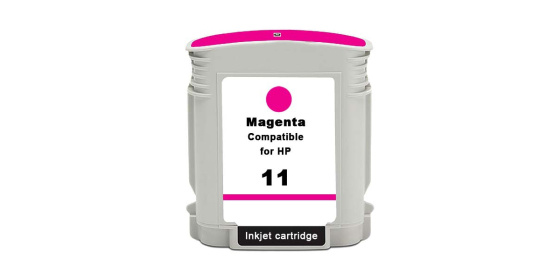 HP C4837 č.11 červená,100% NEW kompatibilní , 28ml, C 4837,Print IT C4837, č.11, purpurová 