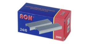 Drátky do sešívaček RON 24/6 2000ks