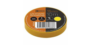 PÁSKA elektro 15mm 10m žlutá , elektroizolační páska