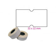 Cenové etikety 22x12mm COLA PLY bílé