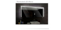 Koupelnové zrcadlo SYDNEY s LED podsvícením 