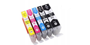 Sada Canon CLI571, PGI570, XL Black / Cyan / Magenta / Yellow + PGI570 XL Black MULTIPACK ,1x23ml+4x12ml
