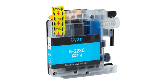 BROTHER LC-223 C kompatibilní 