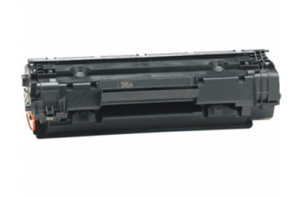 HP CB436 A černá  2000stran, kompatibilní toner, CB 436 , CB436A CRG713, 