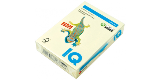 Barevný papírIQ COLORS BE66 A4 160g vanilková 250listů