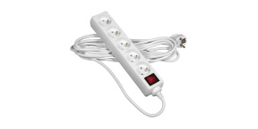 Prodlužovací kabel s vypínačem 3m 5 zásuvek