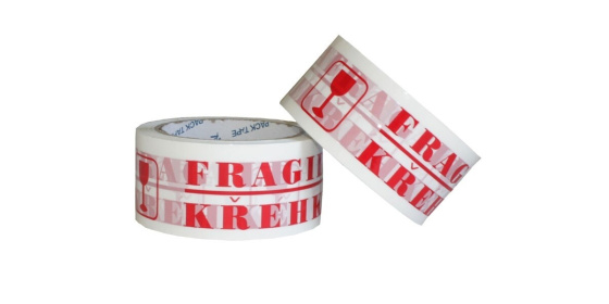 Balicí páska KŘEHKÉ FRAGILE 48mm/66m