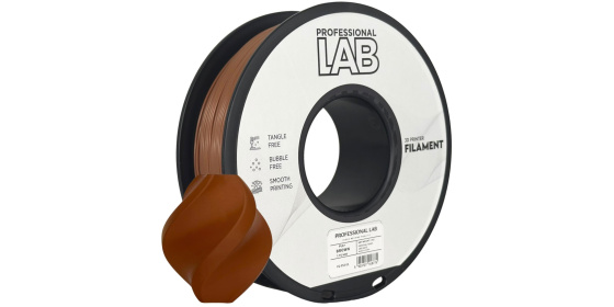 Professional Lab Filament PLA+ hnědá 1.75mm 1kg