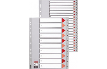 Rozlišovač MAXI 1-31 plast A4