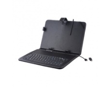klávesnice k tabletu , FOREVER  Wired Keyboard pro tablet 9.7'' s Pouzdro Black