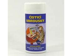 Čistící prostředky trhací ubrousky univerzální, dóza, 100ks