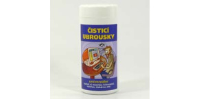 Čisticí trhací ubrousky univerzální, dóza, 100ks, Čistík