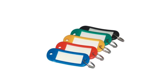 Jmenovky na klíče 100ks