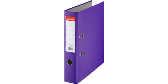 Pořadač pákový ESSELTE Economy A4 fialový 75mm 