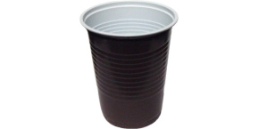 Kelímek 150ml termo hnědý 100ks