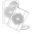 Obal na CD/DVD A4 2 řady 10ks