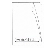 Obal na doklady A5 "L" čirý PVC 1ks 150my