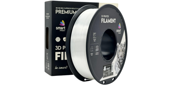 Smart Print Filament SILK PLA bílá 1.75mm 1kg