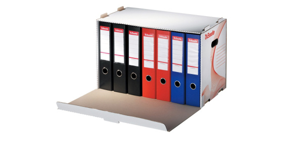 Archivační krabice na pořadače 525x338x306 stohovatelná