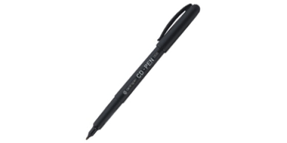 Popisovač 4606 černý CD PEN , na CD CENTROPEN