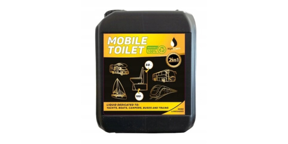  AgaChem Chemie pro mobilní a suché toalety 2v1 5l pro chemická WC